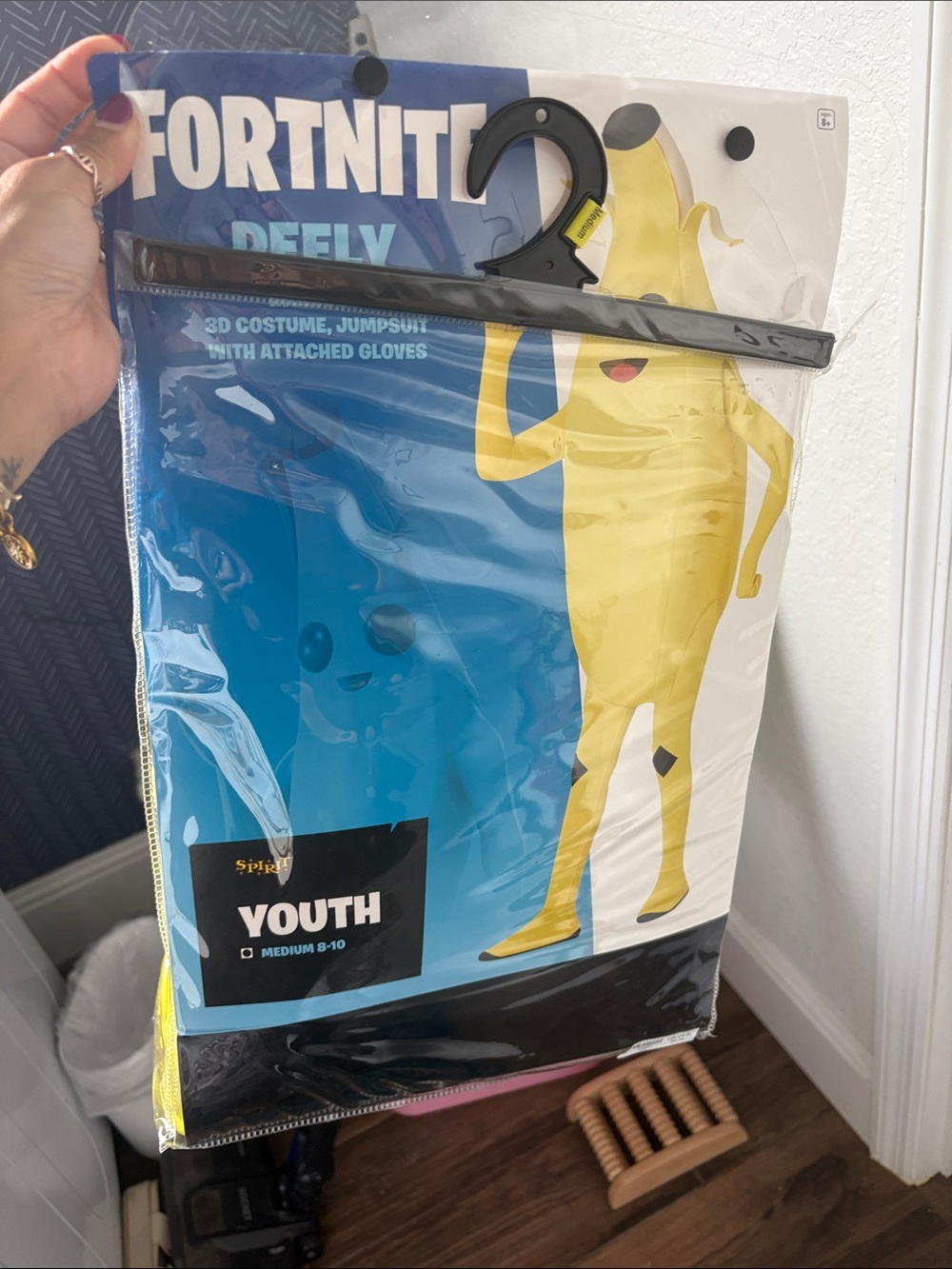 Spirit FORTNITE Peely Kids Costume, M (8-10)